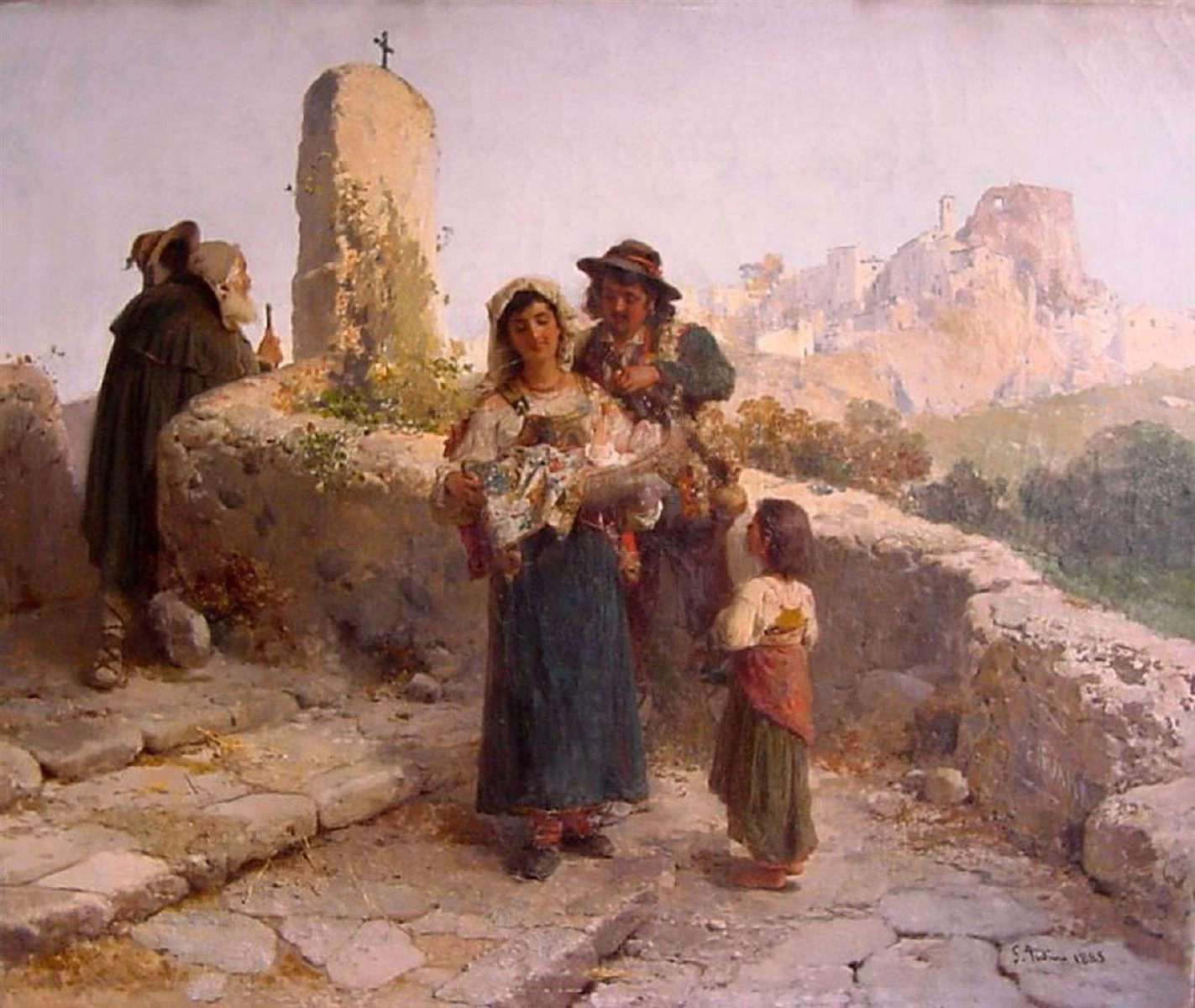 Presso Cervara, 1885